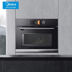 美的（Midea）商场同款 嵌入式微蒸烤炸一体机 F5 智能家电TFT彩屏搪瓷内胆 微蒸烤炸四合一 BG50F5W
