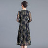 时尚印花，休闲裙宽松大码连衣裙QYM-SY23C10-Y 商品缩略图2