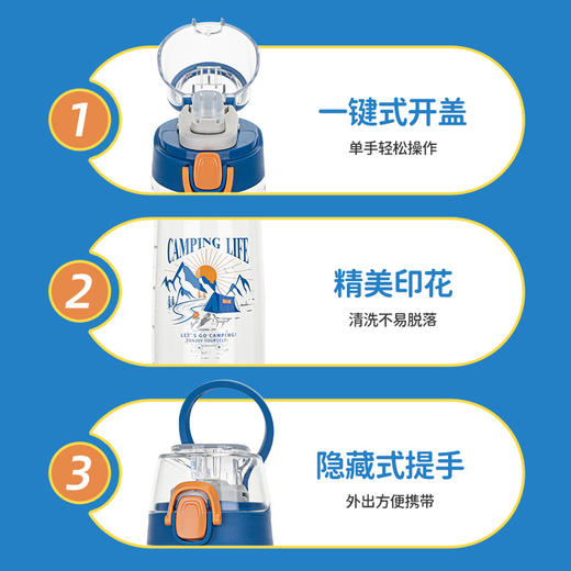 【清仓】膳魔师 Tritan吸管水杯 550ml 商品图4