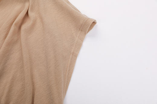 单边飞片袖针织T恤 商品图4