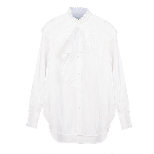 披肩领单边溢边衬衫 商品图0