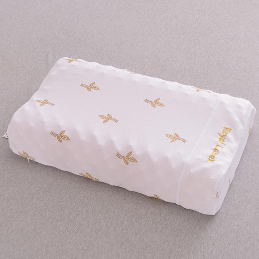 泰国皇家乳胶枕天然乳胶美容护颈枕成人按摩颈椎枕头 心选到家 商品图1