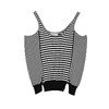 条纹针织吊带背心 商品缩略图0