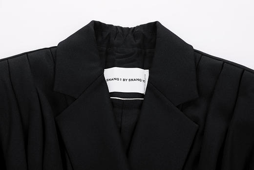 多层次褶皱短款西服 商品图6