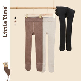littletime女童打底裤春秋款外穿 秋冬儿童百搭连裤袜
