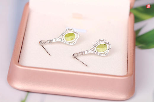 [ 流影 ] 橄榄石耳坠 商品图2