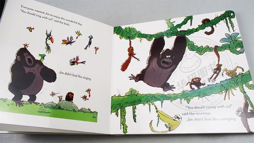 暴怒猴 英文原版 Grumpy Monkey 脾气暴躁的猴子 幼儿情绪管理绘本 英文版进口原版英语书籍 商品图2