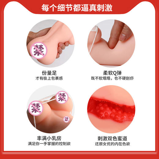 雷霆飞机杯真人倒模名器情趣成人用品自慰器男性熟女真阴倒膜神器 商品图2