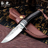 汉道单兵户外战术直刀黑檀木手柄防身战术刀 商品缩略图5