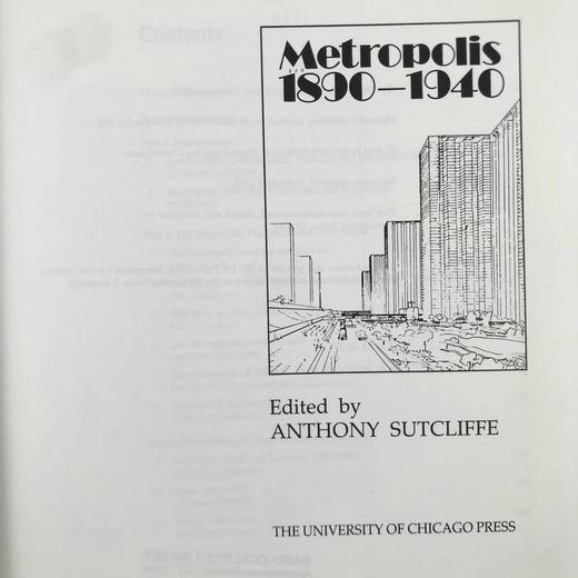 大都会：1890-1940年 数十幅插图 精装16开 商品图2