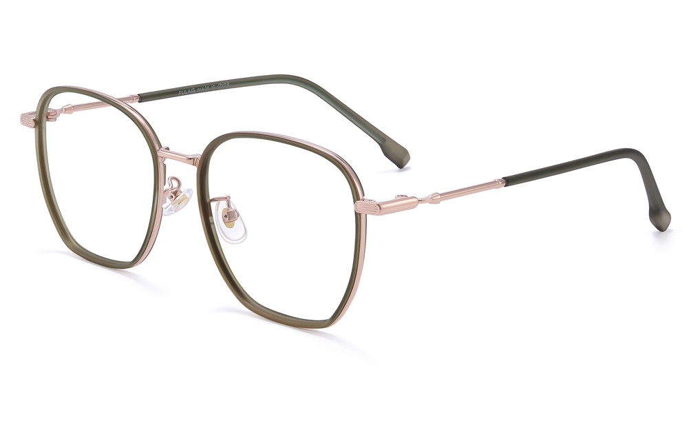 普莱斯光学镜架 S11907 出圈显白青柠色创新颜值新高度 TR+合金 四色可选