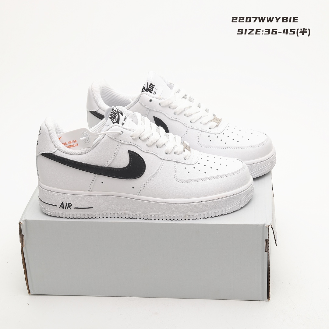 耐克空军板鞋其他热销款合集八 白黑钩