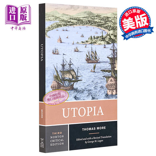 【中商原版】乌托邦 诺顿文学解读系列 英文原版 Norton Critical Editions Utopia Thomas More 商品图0