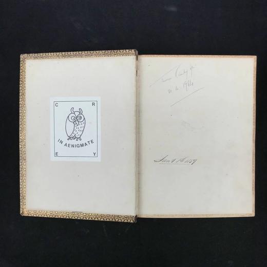 含藏书票特装本！约19世纪后期 塔珀《格言哲学》 约60幅插图 全真皮精装18开 商品图3