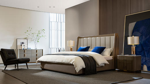 Rull 床 | 皮布面料可选，详询客服 商品图1