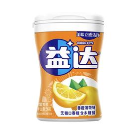 益达香橙薄荷味无糖木糖醇口香糖56g