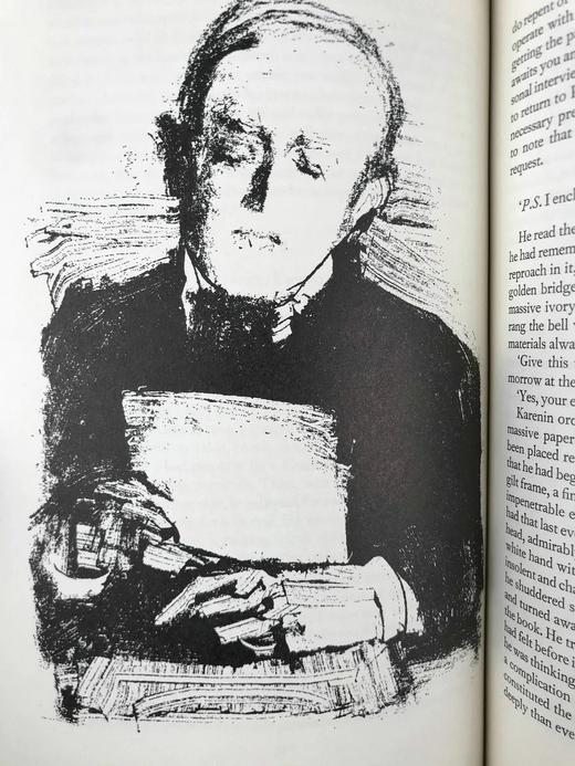 托尔斯泰《安娜·卡列尼娜》 33幅插图 精装18开带书匣 商品图7