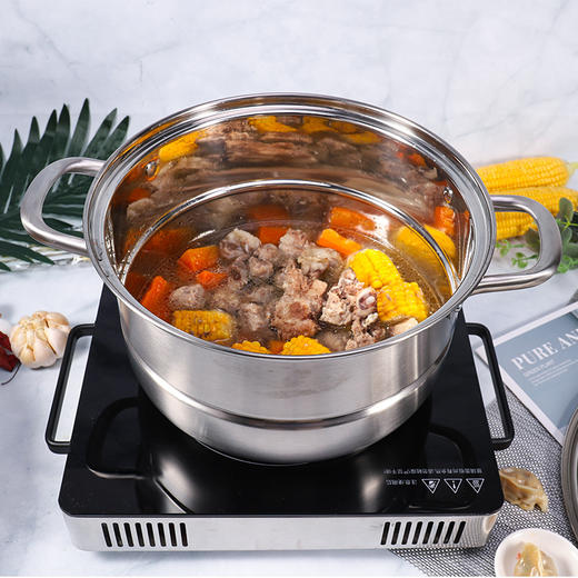 康巴赫304三层蒸锅KBH28TB1 商品图1