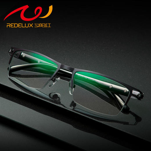 夕阳红金属半框老花镜正品时尚优雅高清老花镜5334 商品图1