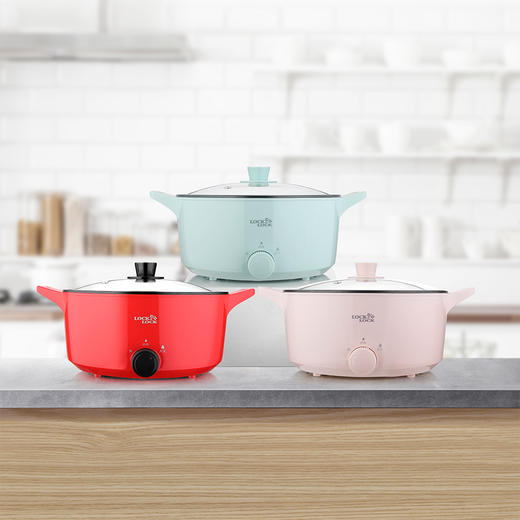 乐扣乐扣电火锅 EJP1157RE/PIK/GRN 商品图1