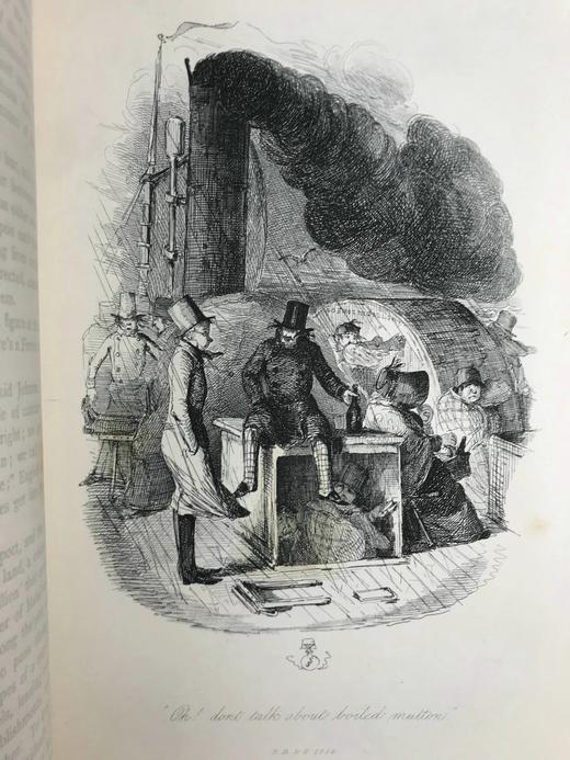 1886年 阿尔伯特·史密斯《莱德伯里先生历险记》 约翰·里奇21幅钢版画插图 漆布精装16开 商品图5