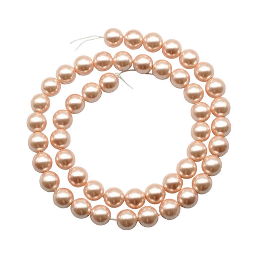 仿珍珠8mm珠料意卡米诺手串念珠单颗珠子散珠半成品 商品图6