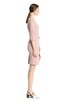 OCTAVIA 粉色褶裥荷叶边饰连衣裙 1606 商品缩略图2