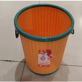 【9.9元/个】锐博6098时尚透明款纸篓（颜色随机）（1117278）