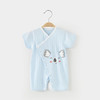 新生儿衣服婴儿短袖连体衣夏季男女宝宝和尚服夏薄款无骨哈衣爬服 商品缩略图2