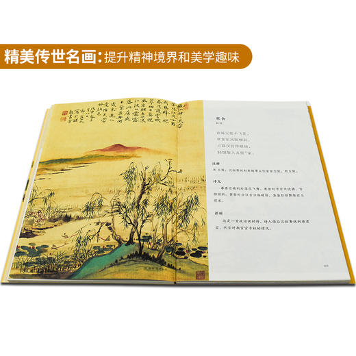 《读至美唐诗三百首》礼盒装全3册，诗美、画美、装帧美，一套美出天际的唐诗三百首，值得珍藏！ 商品图5