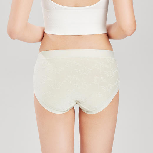 都市丽人功能系列莫代尔三角裤女士内裤孕哺可穿低腰三角裤LK37A1 商品图3
