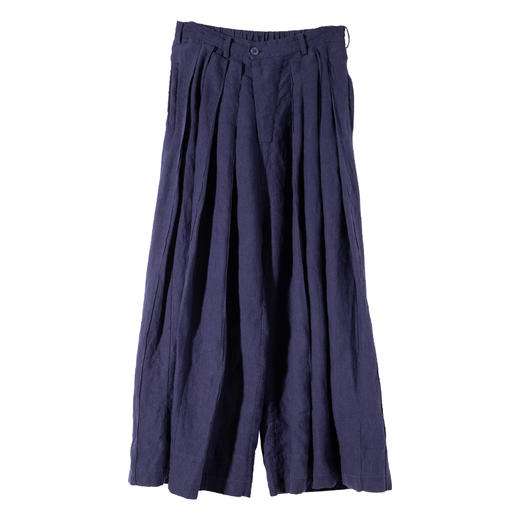 绽放502朵/武士裤宽松亚麻阔腿休闲裤 商品图4