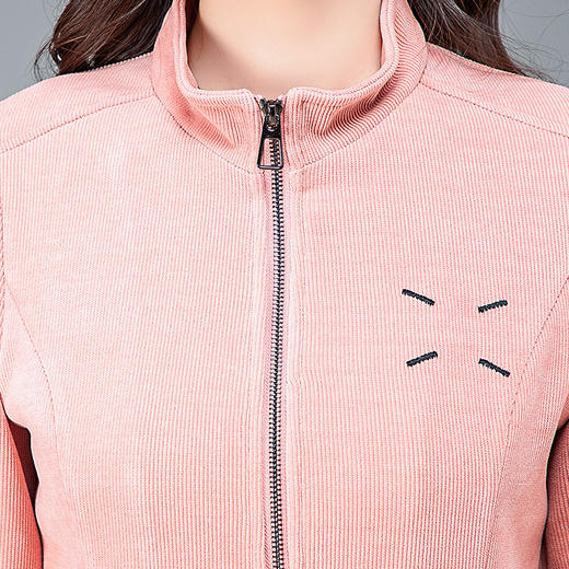 运动套装，时尚外套宽松休闲阔腿裤两件套QYM-23OFY01-L 商品图3