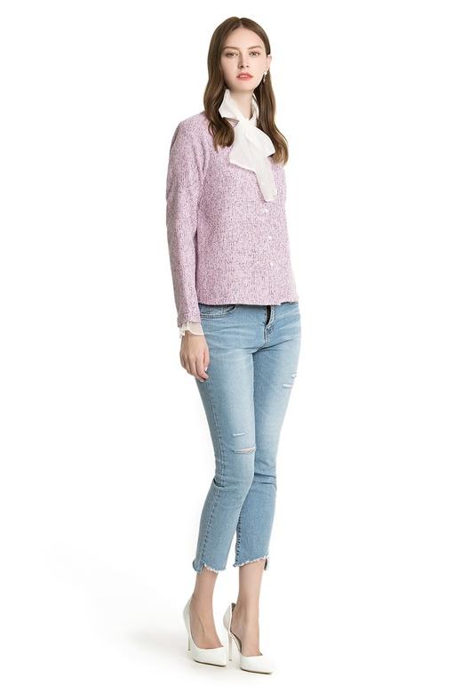 HAYES 蝴蝶结针织上衣 1614 商品图2