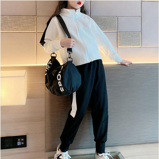 裁缝学苑TX03 儿童童装运动服纸样卫衣卫裤套装上衣裤子打版样板 商品图2