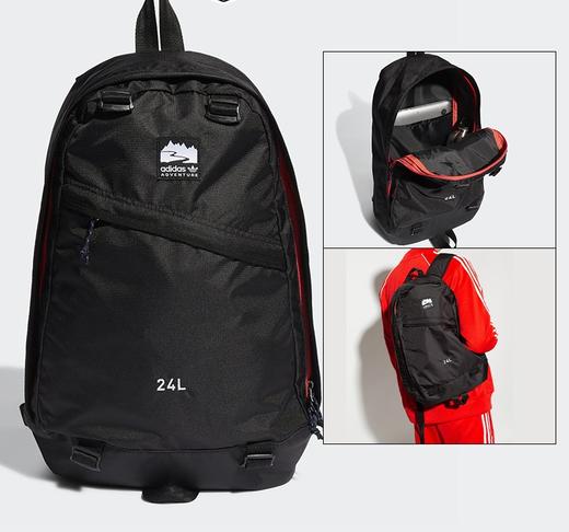 adidas阿迪达斯三叶草男女同款运动双肩背包户外学生适用 商品图0