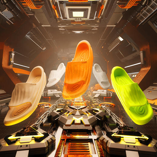 有志者UZIS The Step韧弹太空运动拖鞋夏季外穿篮球防滑男女凉拖 商品图4