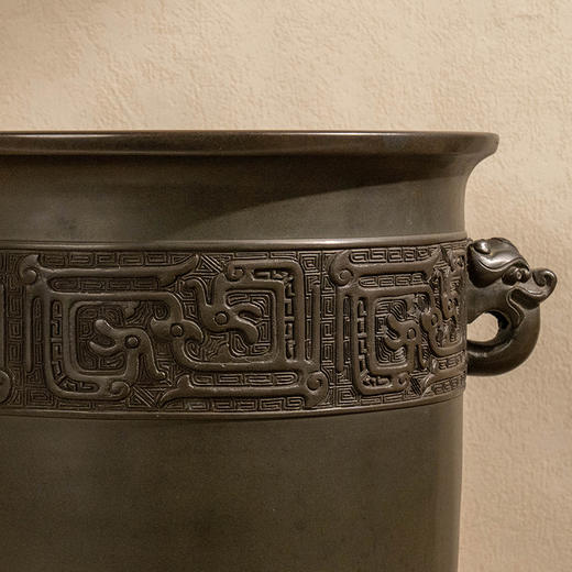 铜龙纹双耳香炉 商品图3