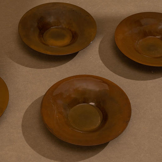 尚美堂圆形铜杯托（五客） 商品图1