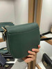 25折‼️💰999直邮到手✈️Coach新款morgan马鞍包斜挎包‼️复古墨绿色牛皮 商品缩略图3