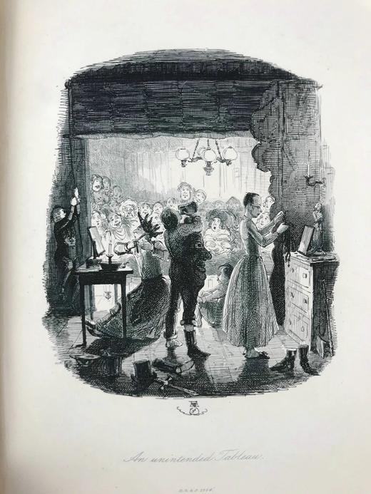 1886年 阿尔伯特·史密斯《莱德伯里先生历险记》 约翰·里奇21幅钢版画插图 漆布精装16开 商品图9