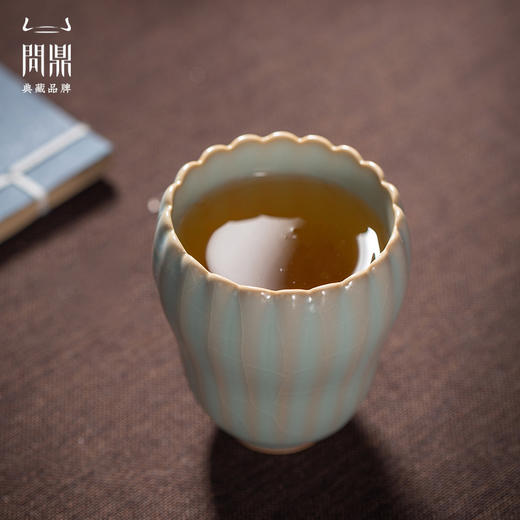 问鼎汝瓷癸卯佛手瓜杯 佛手瓜对杯 商品图3