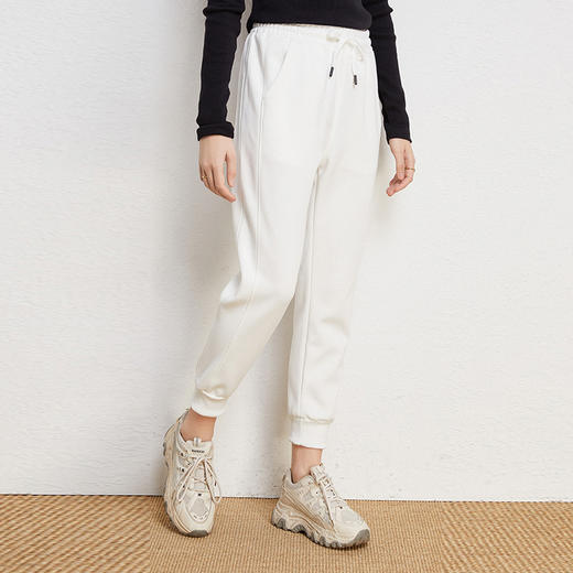 男女同款春秋款 | 纤束马百搭华棉束脚卫裤加绒/不加绒款 10色入 商品图2