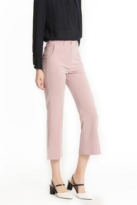 OCTAVIA 藕粉色西装喇叭裤 1650