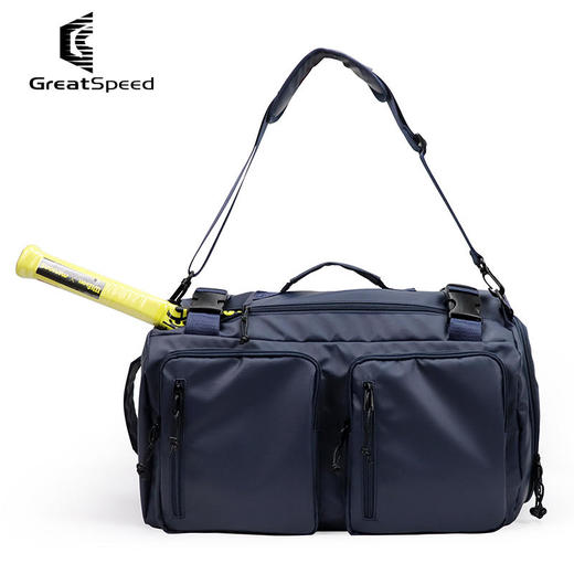 GreatSpeed 双肩单肩手提三用多功能防水 运动网球包/羽毛球包 商品图5