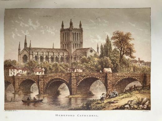 1872年 居家礼拜日杂志 数百幅精美版画插图 真皮精装18开 商品图8