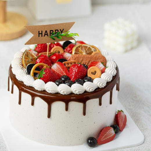 生日蛋糕 万事胜意 商品图0