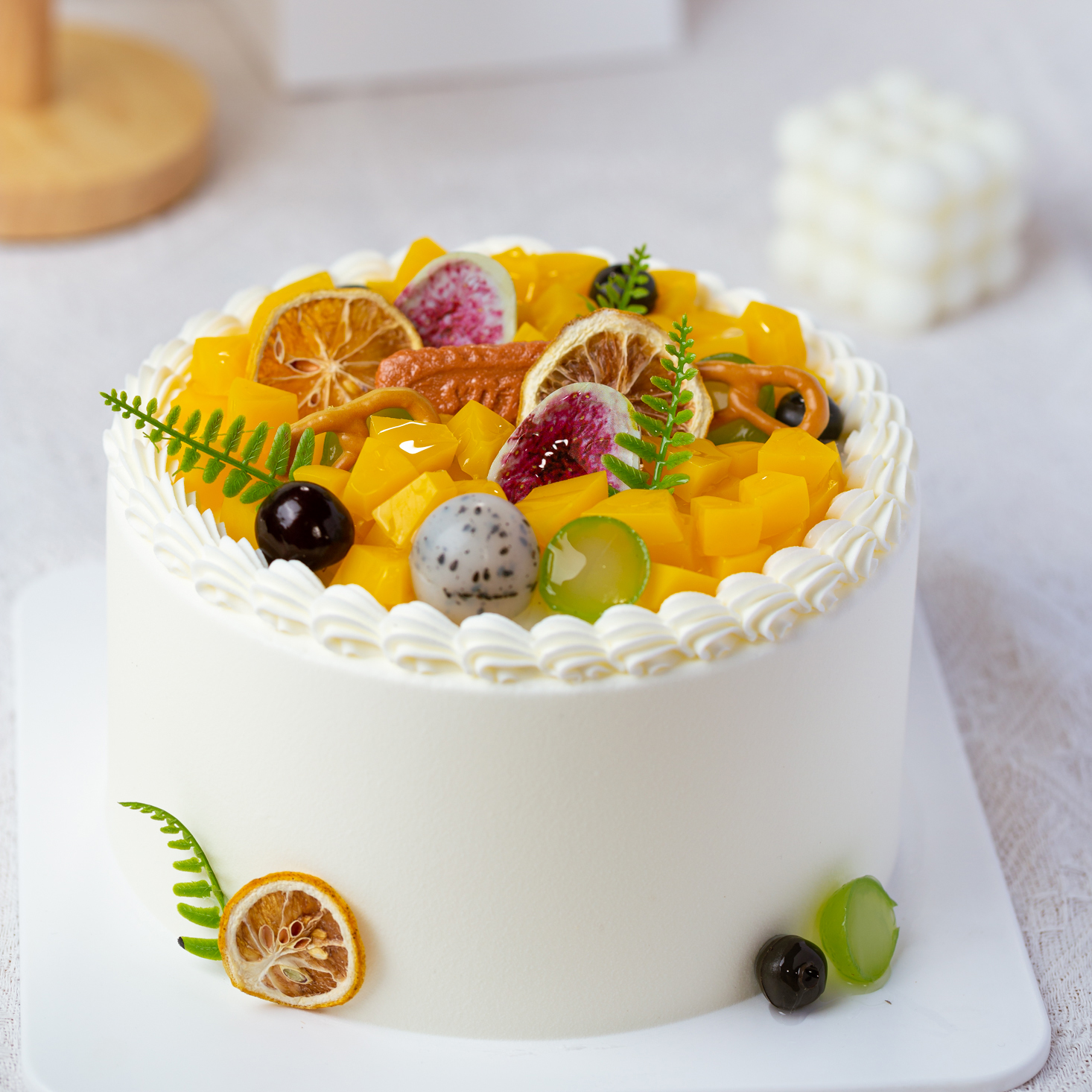 生日蛋糕 果味夏天