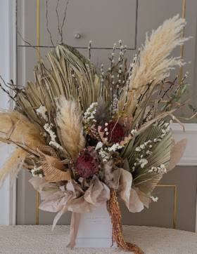 干花花盒 可长期摆放