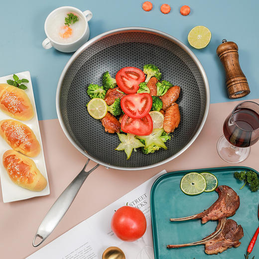 康巴赫二代304不锈钢锅CFD32A2 商品图5